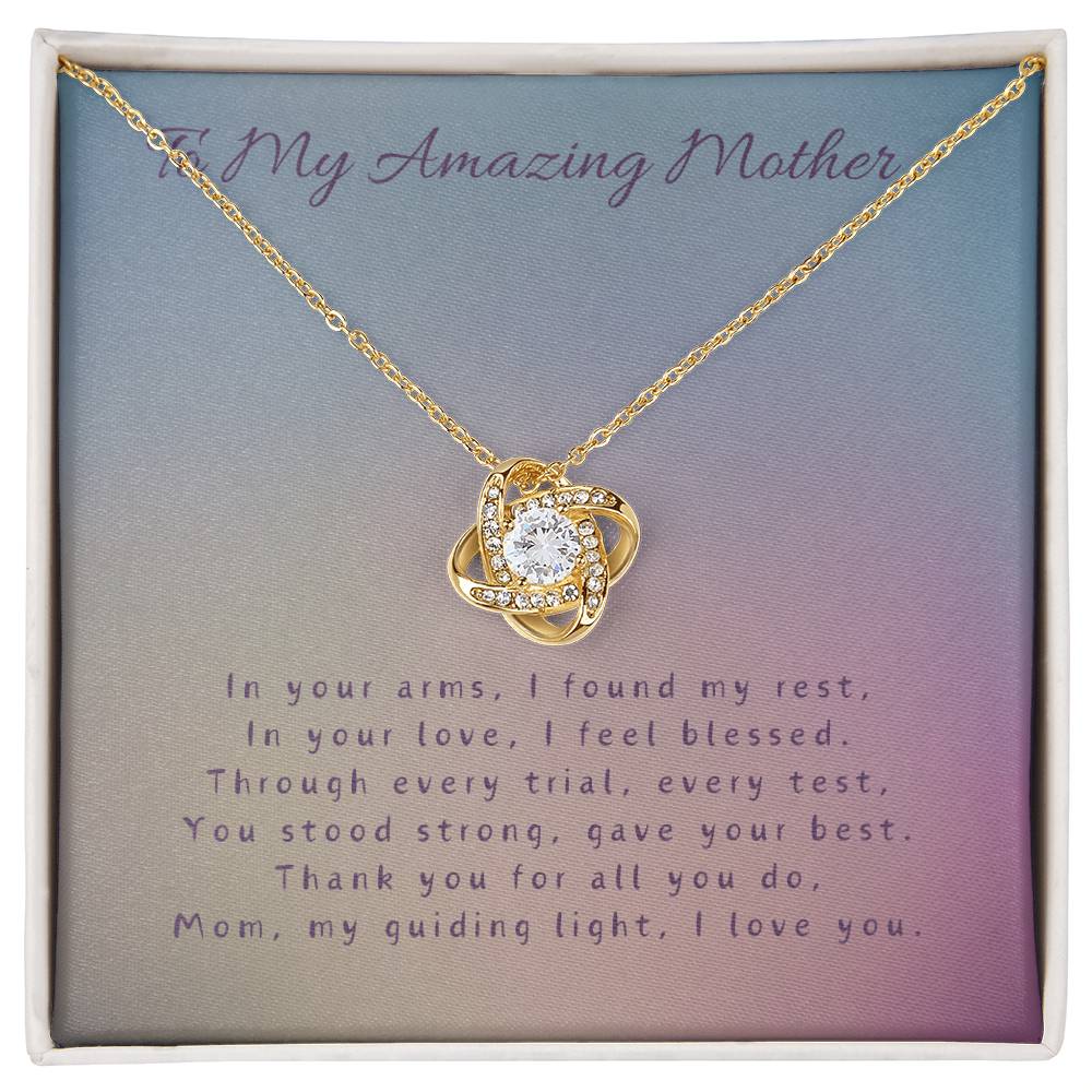 Forever Grateful Necklace -14k Gold or White Gold  CZ Stones