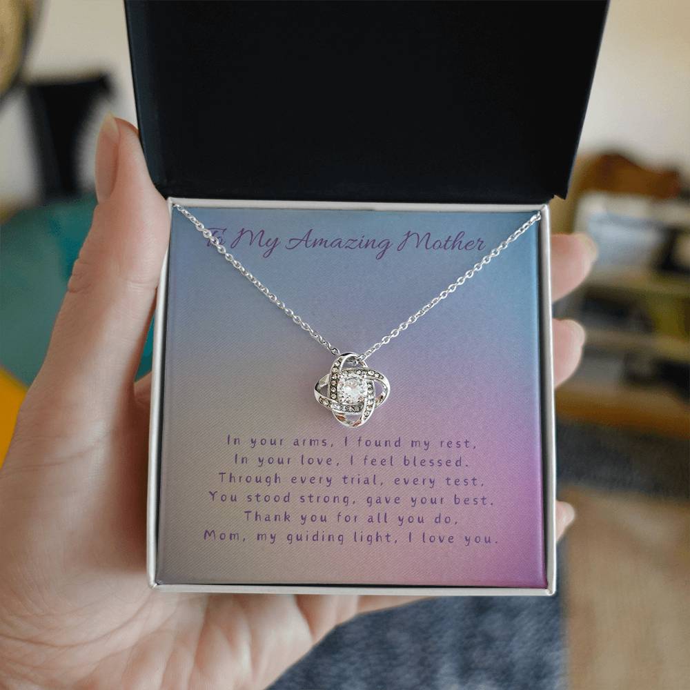 Forever Grateful Necklace -14k Gold or White Gold  CZ Stones