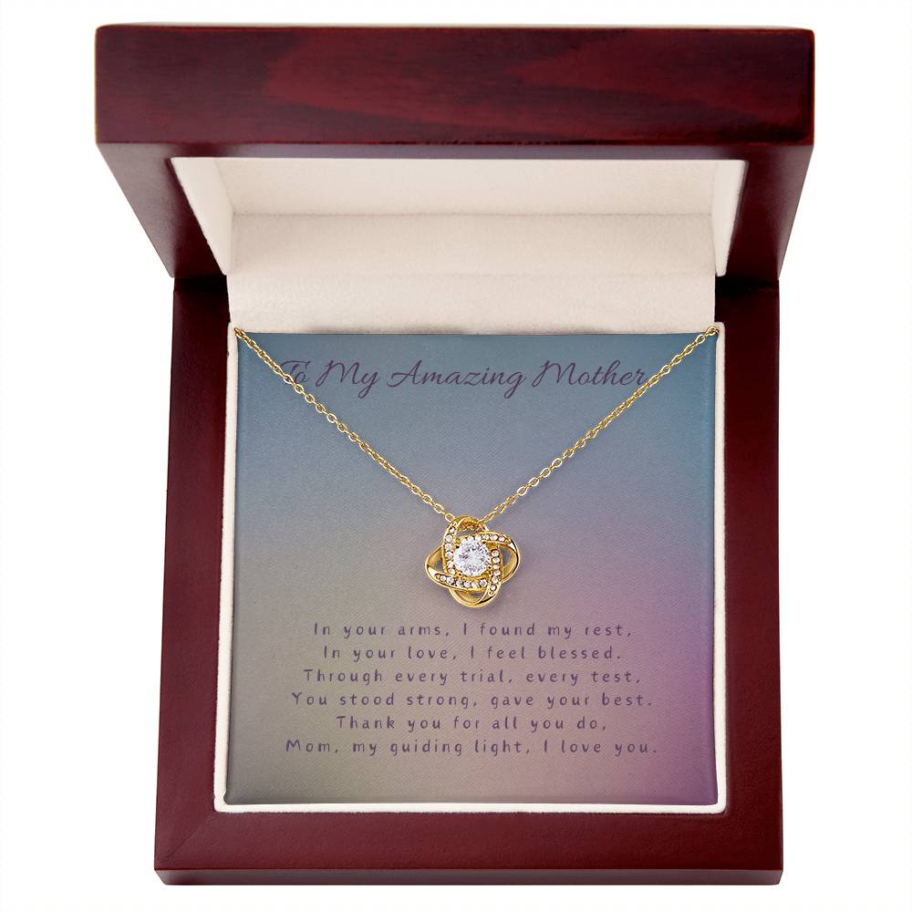 Forever Grateful Necklace -14k Gold or White Gold  CZ Stones