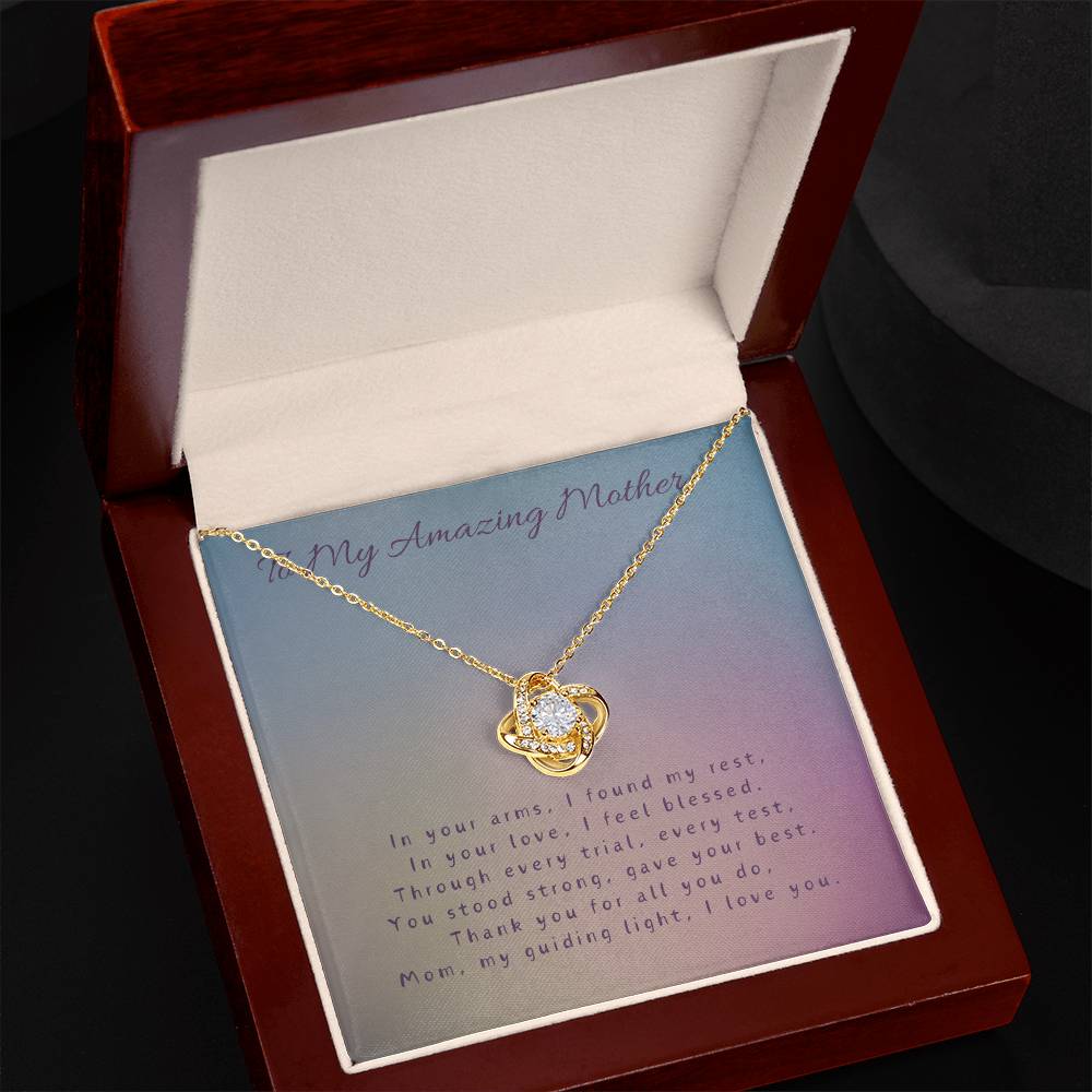 Forever Grateful Necklace -14k Gold or White Gold  CZ Stones