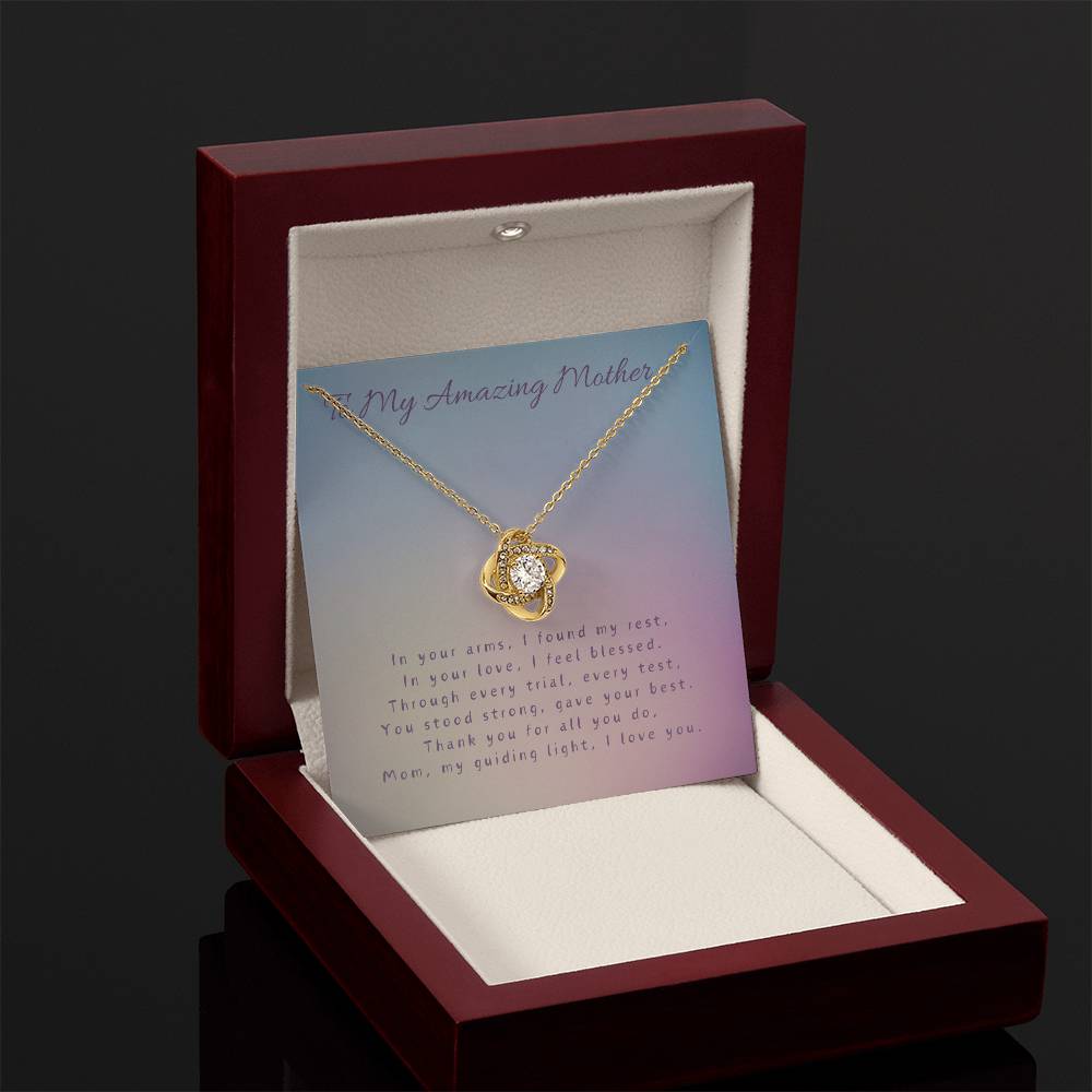 Forever Grateful Necklace -14k Gold or White Gold  CZ Stones