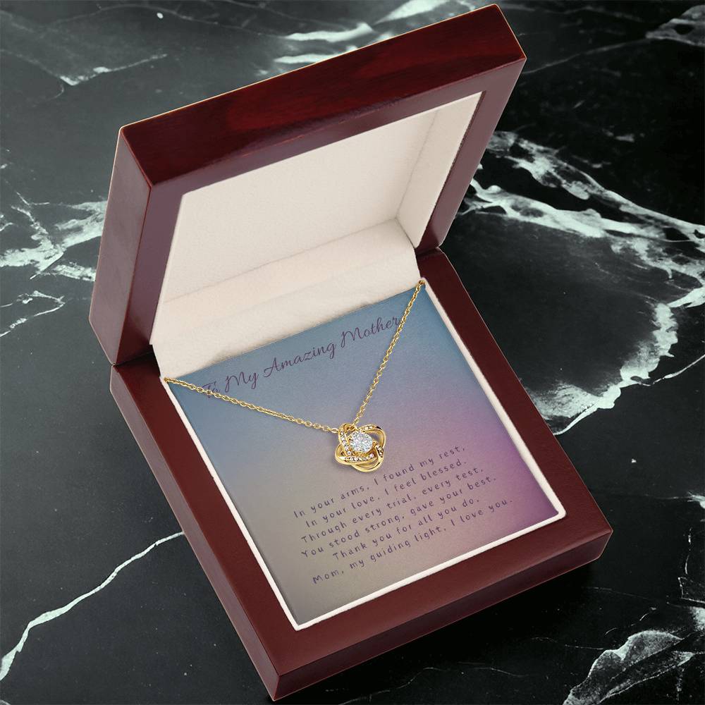 Forever Grateful Necklace -14k Gold or White Gold  CZ Stones