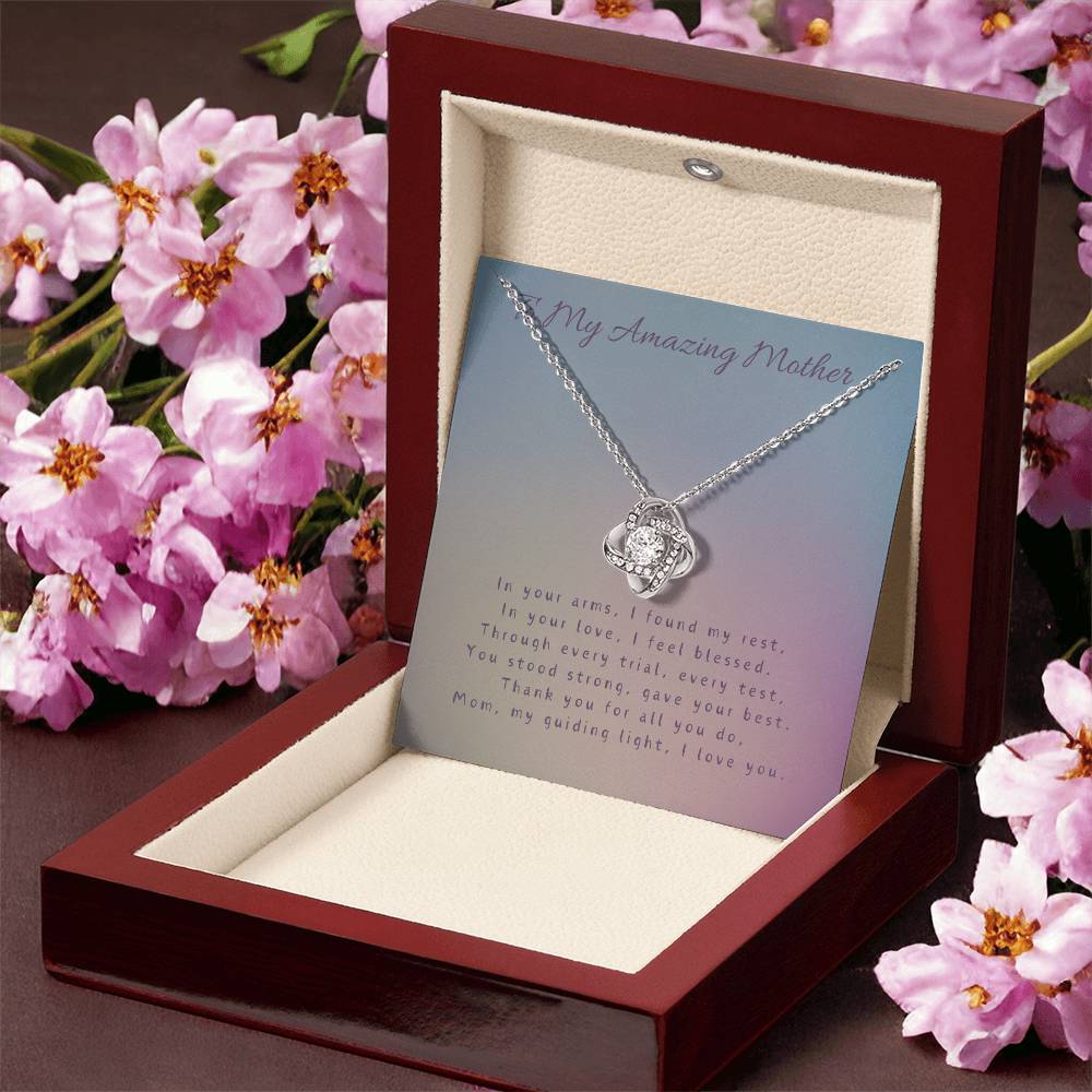 Forever Grateful Necklace -14k Gold or White Gold  CZ Stones